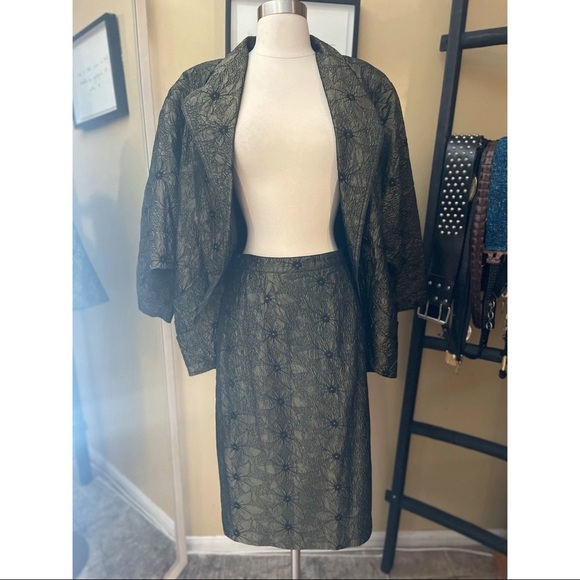 VINTAGE 80s EMILIO PARIS 2 piece set sz 4/6 - Picture 7 of 8